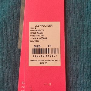 Lilly Pulitzer Sweaters - NWT Lilly Pulitzer Cobo Sweater Lilly Pulitzer Sweaters - NWT Lilly Pulitzer Cobo Sweater